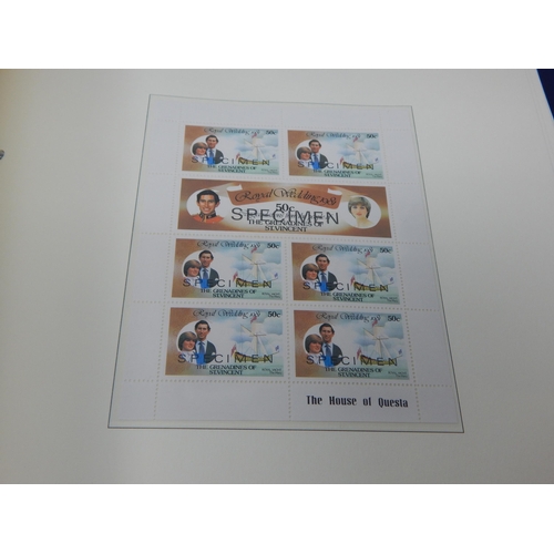 36 - The Royal Family Collection of Charles and Diana stamps and First Day Covers, with some stamps in sh... 