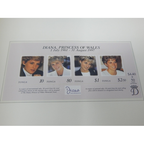 36 - The Royal Family Collection of Charles and Diana stamps and First Day Covers, with some stamps in sh... 