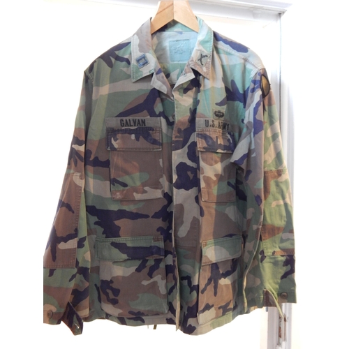 447 - U.S Army Paratroopers Uniform Comprising Jacket & Trousers.