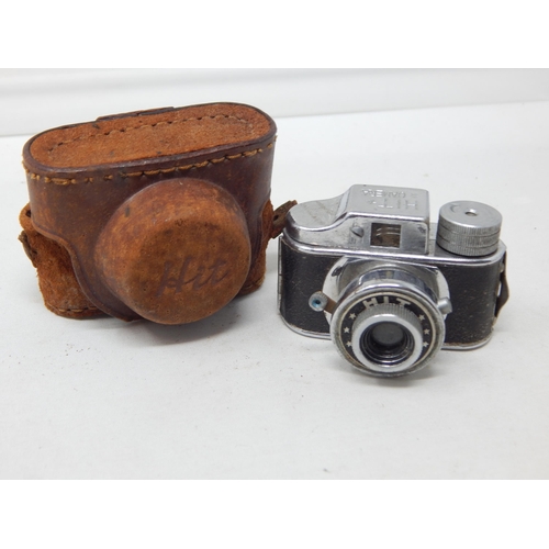 279 - A Miniature Spy Camera by HIT in Leather Case