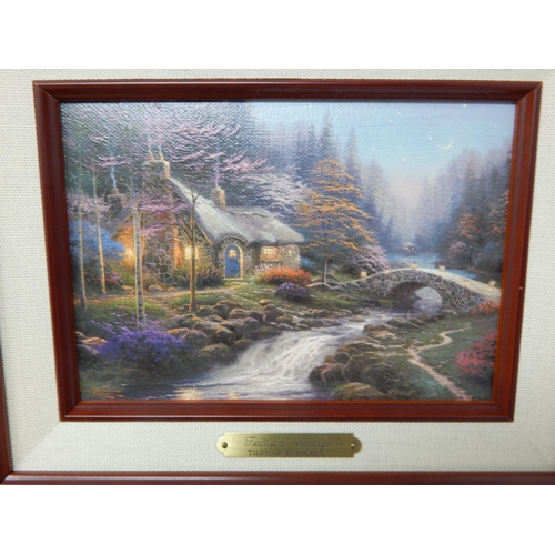 285 - Thomas Kinkade (American 1958-2012) Limited Edition Canvas Prints with Hand Embellished Accents: Twi... 