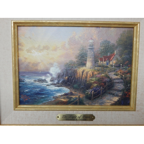 285 - Thomas Kinkade (American 1958-2012) Limited Edition Canvas Prints with Hand Embellished Accents: Twi... 