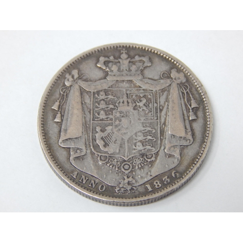 3 - William IV Silver Halfcrown 1836 Very Fine or better