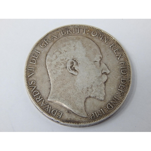 9 - Edward VII Coronation Silver Crown 1902