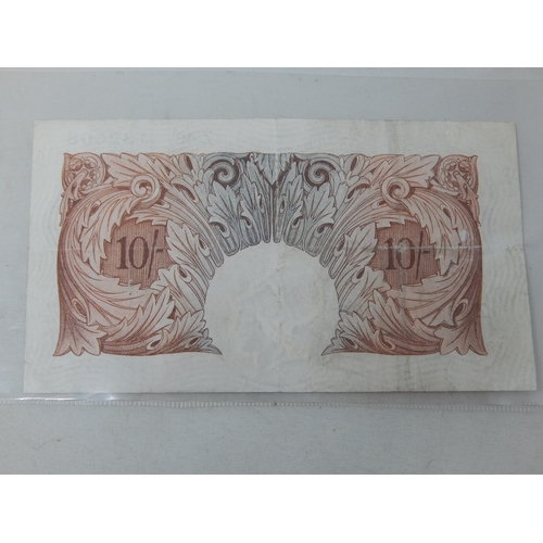 16 - Rare 1928 Mahon 10 Shilling banknote (catalogue £340) Extremely Fine or better