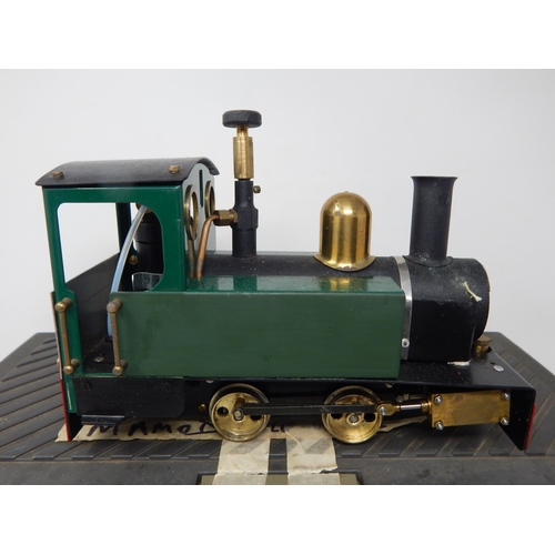 346 - MAMOD: Real Live Steam Locomotive with Accessories