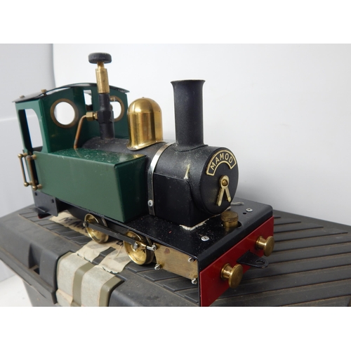 346 - MAMOD: Real Live Steam Locomotive with Accessories