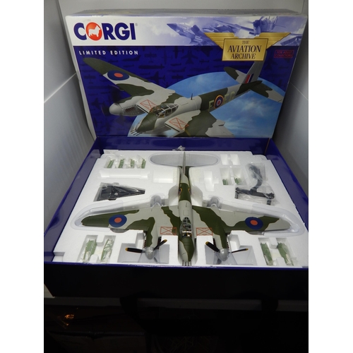 352 - CORGI: 1:32 Scale Die Cast Limited Edition Model of DeHavilland Mosquito FBVl HX992, EG-F 487 SQN, R... 