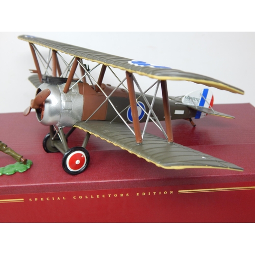 354 - BRITAINS: Die Cast Model of a Sopwith F.l Camel Plane with Figures: (Boxed) Unused