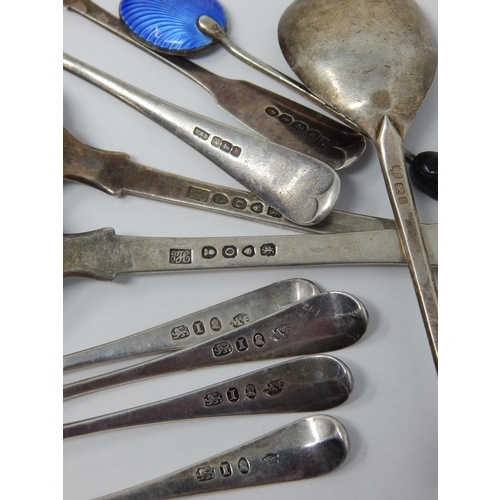 105 - Quantity of Hallmarked Silver Spoons: Various Dates & Makers: Weight 257g