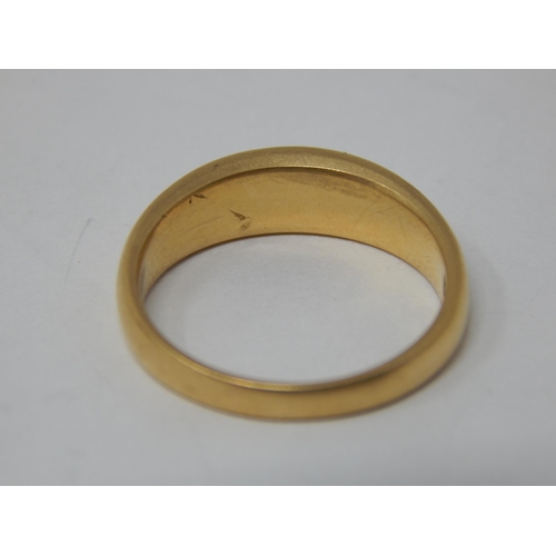 85 - Victorian 18ct Yellow Gold Ring Hallmarked London 1890 set with two pearls (one vacant) Size O: Weig... 