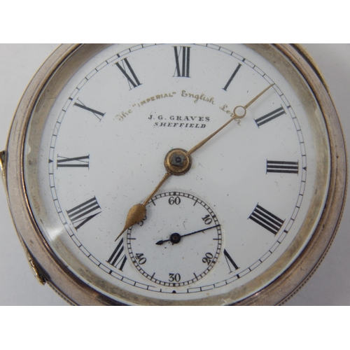 201 - Gentleman's Silver Pocket Watch 