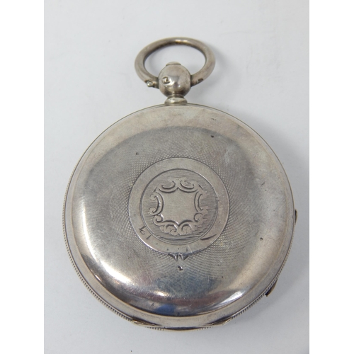 201 - Gentleman's Silver Pocket Watch 