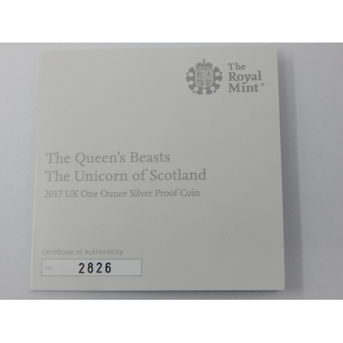 101 - Royal Mint: The Queens Beasts 2017 