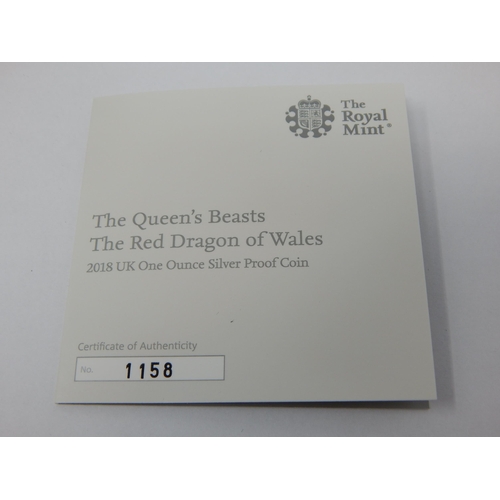 104 - Royal Mint: The Queens Beasts 2018 