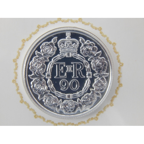 114 - Royal Mint Fine Silver £20 Coins in Sealed Packs: 2016 The 90th Birthday of Her Majesty The Queen, 2... 