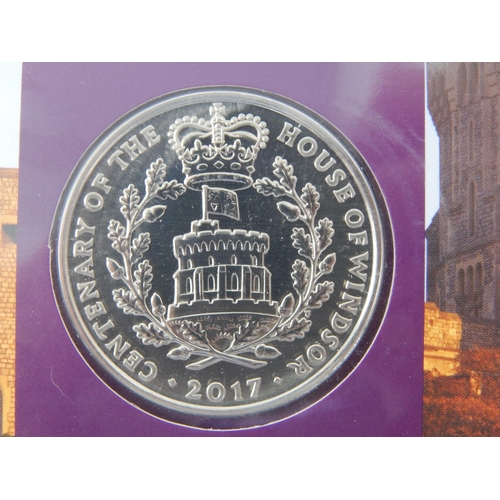 123 - Royal Mint £5 Brilliant Uncirculated Coins in Sealed Packs of Issue: 2016 Shine Through The Ages, 20... 