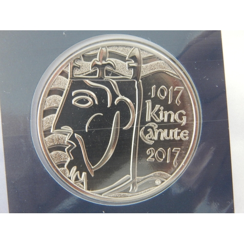 125 - Royal Mint £5 Brilliant Uncirculated Coins in Sealed Packs of Issue: 2011 London 2012, 2014 Battle o... 