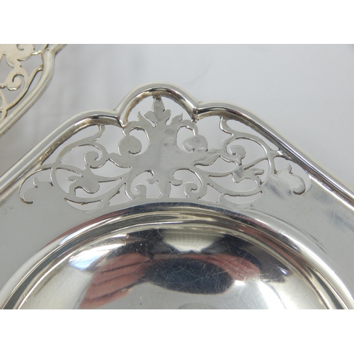 229 - A Pair of George V Silver Pierced Dishes Hallmarked London 1931 by David Fullerton: Weight 148g