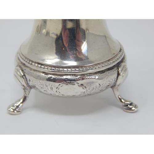 233 - Victorian Silver Pepperette Hallmarked Birmingham 1867: Weight 52g