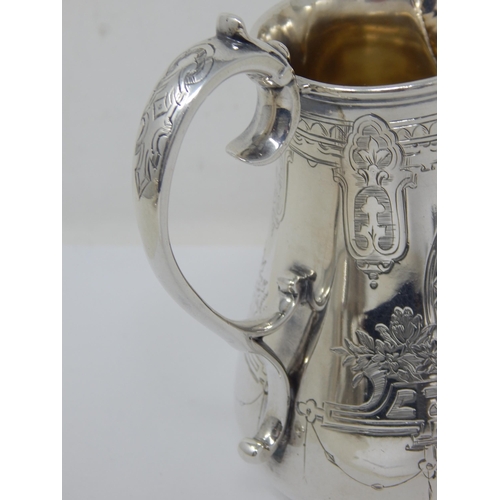 246 - Victorian Silver Cream Jug Hallmarked London 1881: Weight 200g