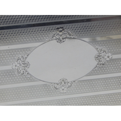 249 - George V Silver Dressing Table Tray Hallmarked Birmingham 1921 by Joseph Gloster: Measuring 30cm x 2... 