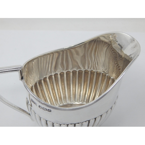 250 - George V Silver Cream Jug Hallmarked Sheffield 1920 by Walker & Hall: Weight 102g