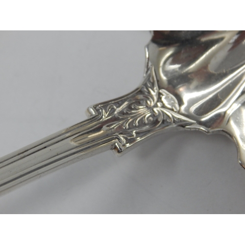 252 - Edwardian Silver Kings Pattern Soup Ladle Hallmarked Birmingham 1904 by Gorham Manufacturing: Weight... 