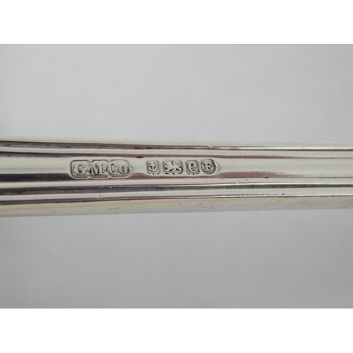 252 - Edwardian Silver Kings Pattern Soup Ladle Hallmarked Birmingham 1904 by Gorham Manufacturing: Weight... 