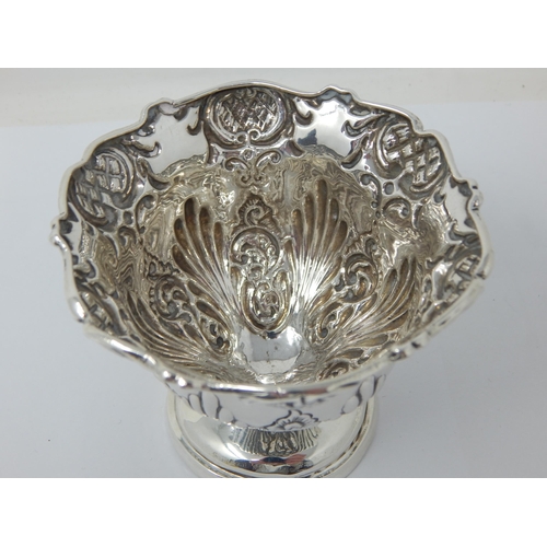 256 - Victorian Silver Bowl Hallmarked Birmingham 1899 by Paul Milleret & Son: Weight 68g