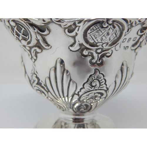 256 - Victorian Silver Bowl Hallmarked Birmingham 1899 by Paul Milleret & Son: Weight 68g