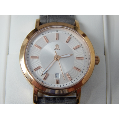 295 - Ladies Incitatus Byerley Wristwatch with Date Aperture on Leather Strap: Limited Edition 304/500 in ... 