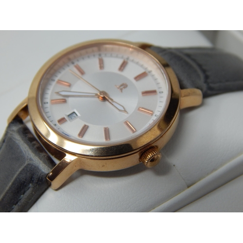 295 - Ladies Incitatus Byerley Wristwatch with Date Aperture on Leather Strap: Limited Edition 304/500 in ... 