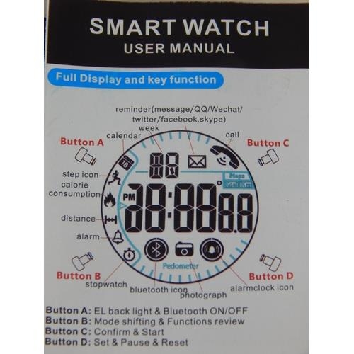 296 - Spovan PR1 Smart Watch (Boxed)