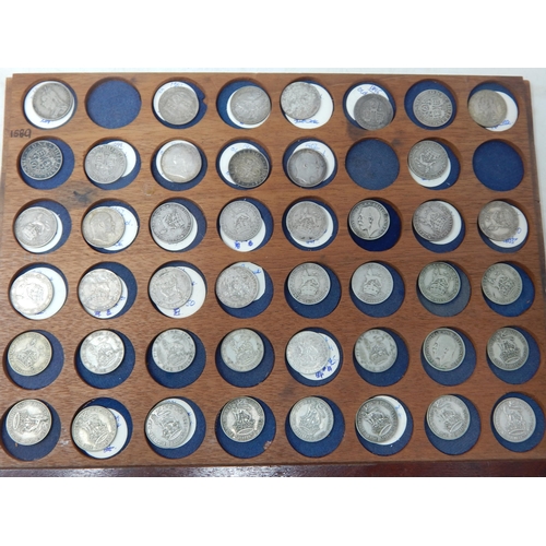 87 - A Collection of Victoria & Later Silver Shillings 1890-1936