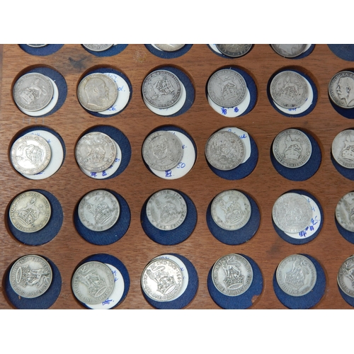 87 - A Collection of Victoria & Later Silver Shillings 1890-1936