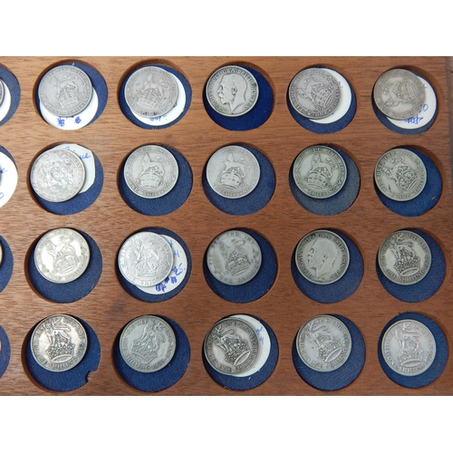 87 - A Collection of Victoria & Later Silver Shillings 1890-1936