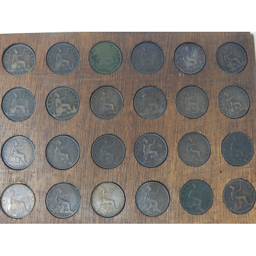 90 - A Collection of Victoria & Later Half Pennies 1860-1907