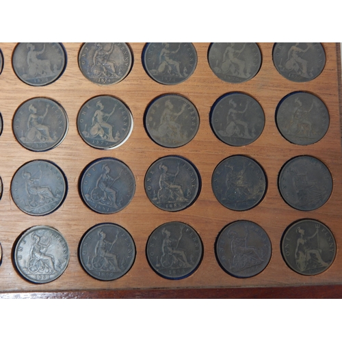 91 - A Collection of Victoria Pennies 1860-1895