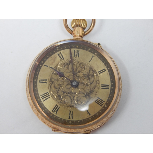 75 - Gold pocket watch and Silver Pocket watch (af)