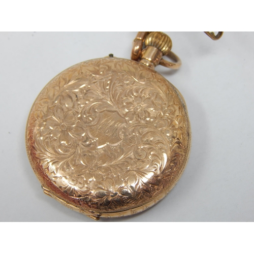 75 - Gold pocket watch and Silver Pocket watch (af)