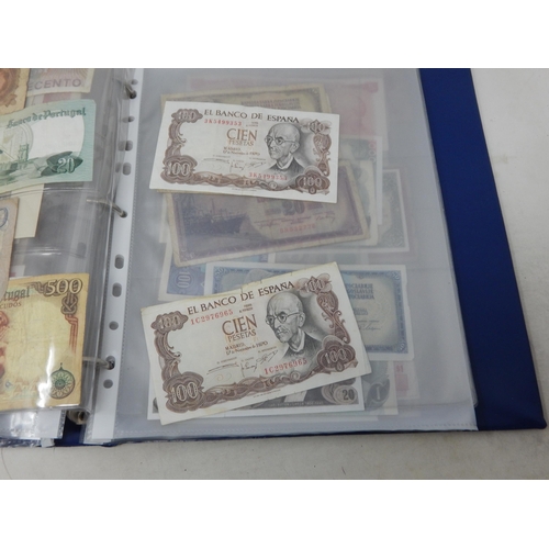 60 - Collection of Banknotes of the World housed in collectors album