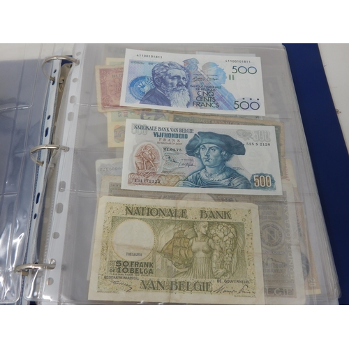 60 - Collection of Banknotes of the World housed in collectors album