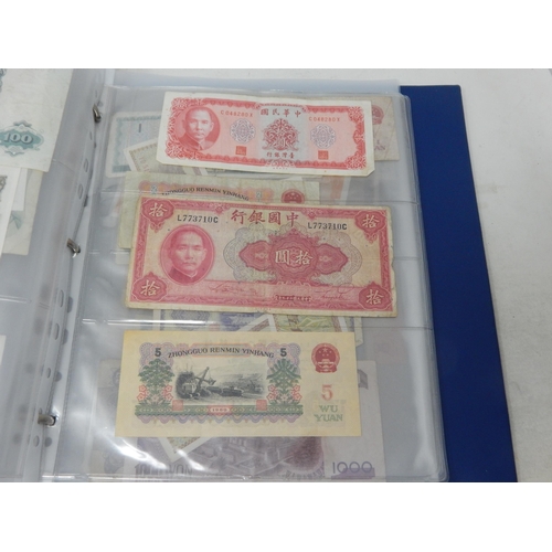 60 - Collection of Banknotes of the World housed in collectors album