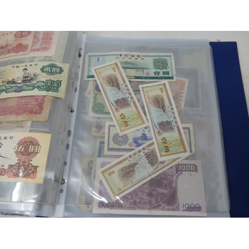 60 - Collection of Banknotes of the World housed in collectors album