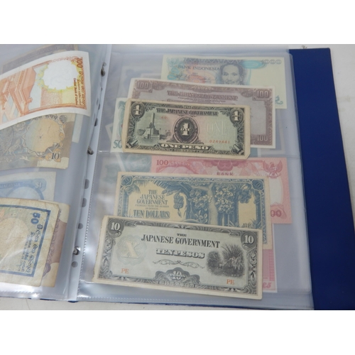 60 - Collection of Banknotes of the World housed in collectors album