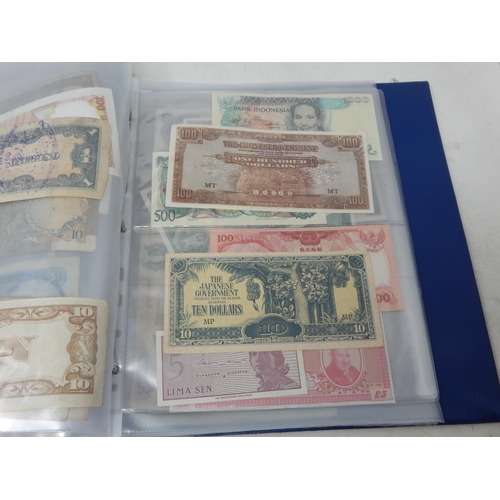 60 - Collection of Banknotes of the World housed in collectors album