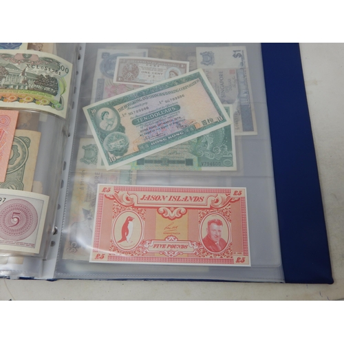 60 - Collection of Banknotes of the World housed in collectors album