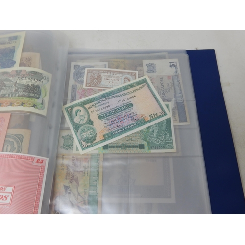 60 - Collection of Banknotes of the World housed in collectors album