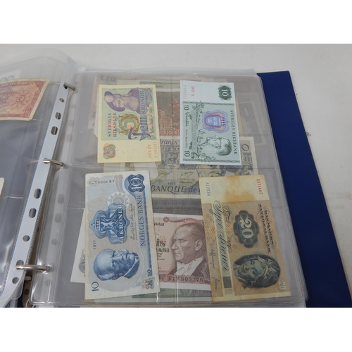 60 - Collection of Banknotes of the World housed in collectors album